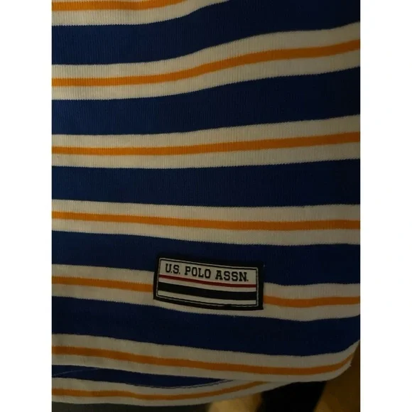 US Polo Association Striped Short Sleeve Women's Top - Picture 5 of 6